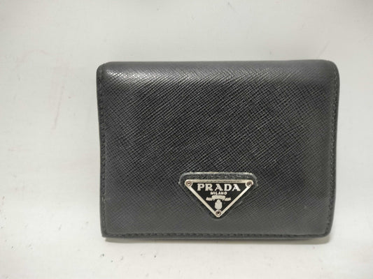 PRADA PRADA Prada Safiano Triangle Logo Purse Purse