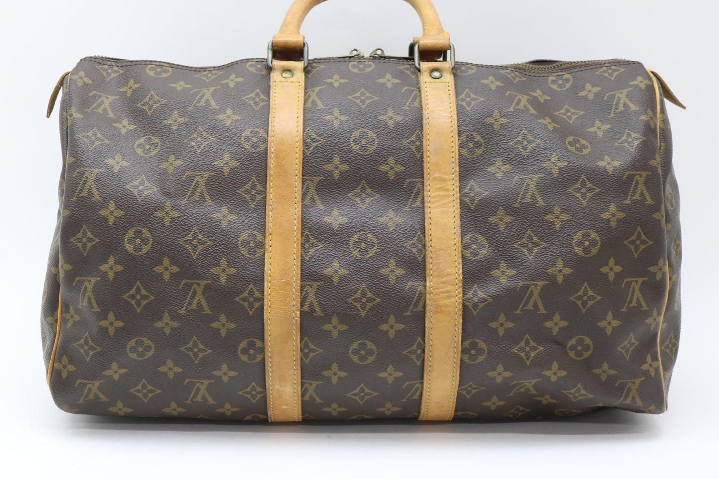 LOUIS VUITTON Monogram Keepall 45 Boston Bag