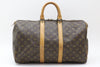 LOUIS VUITTON Monogram Keepall 45 Boston Bag