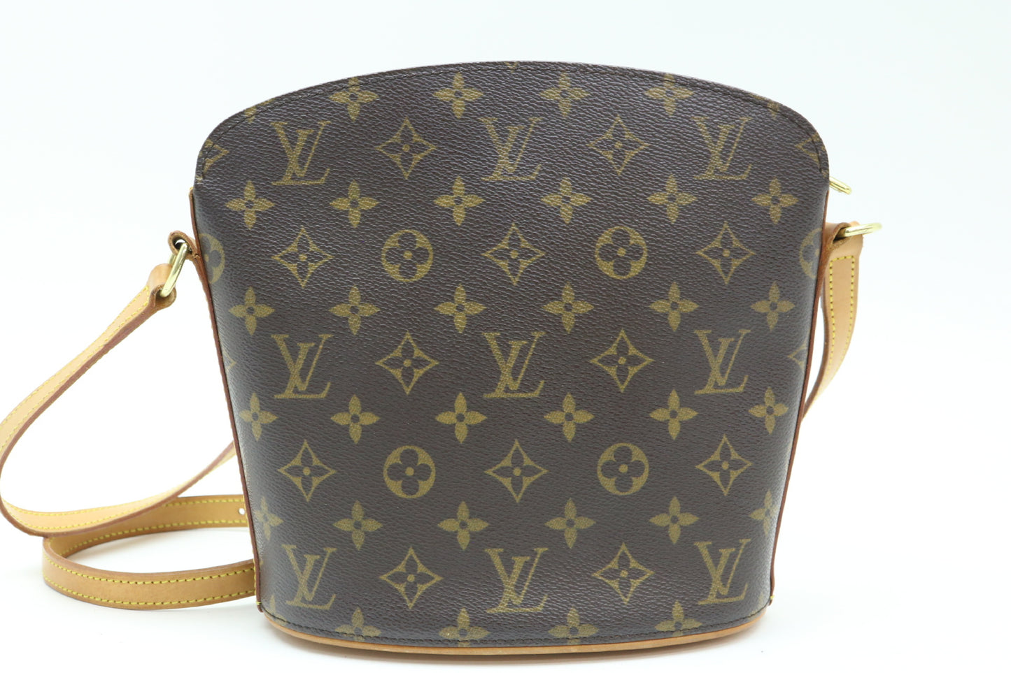 LOUIS VUITTON Monogram Drouot Shoulder Bag