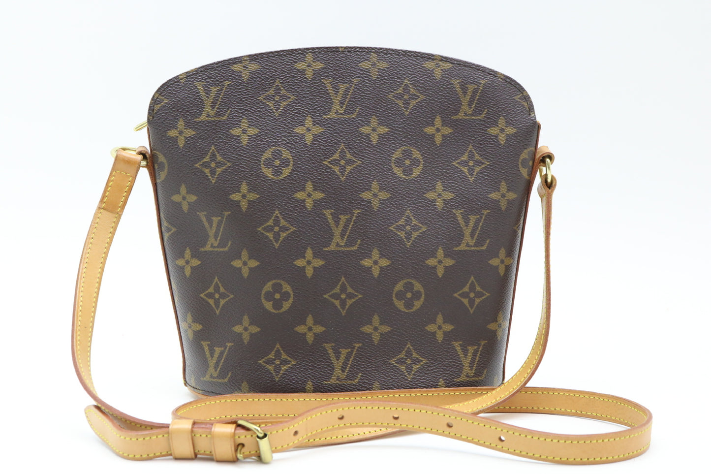 LOUIS VUITTON Monogram Drouot Shoulder Bag