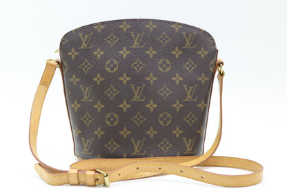 LOUIS VUITTON Monogram Drouot Shoulder Bag