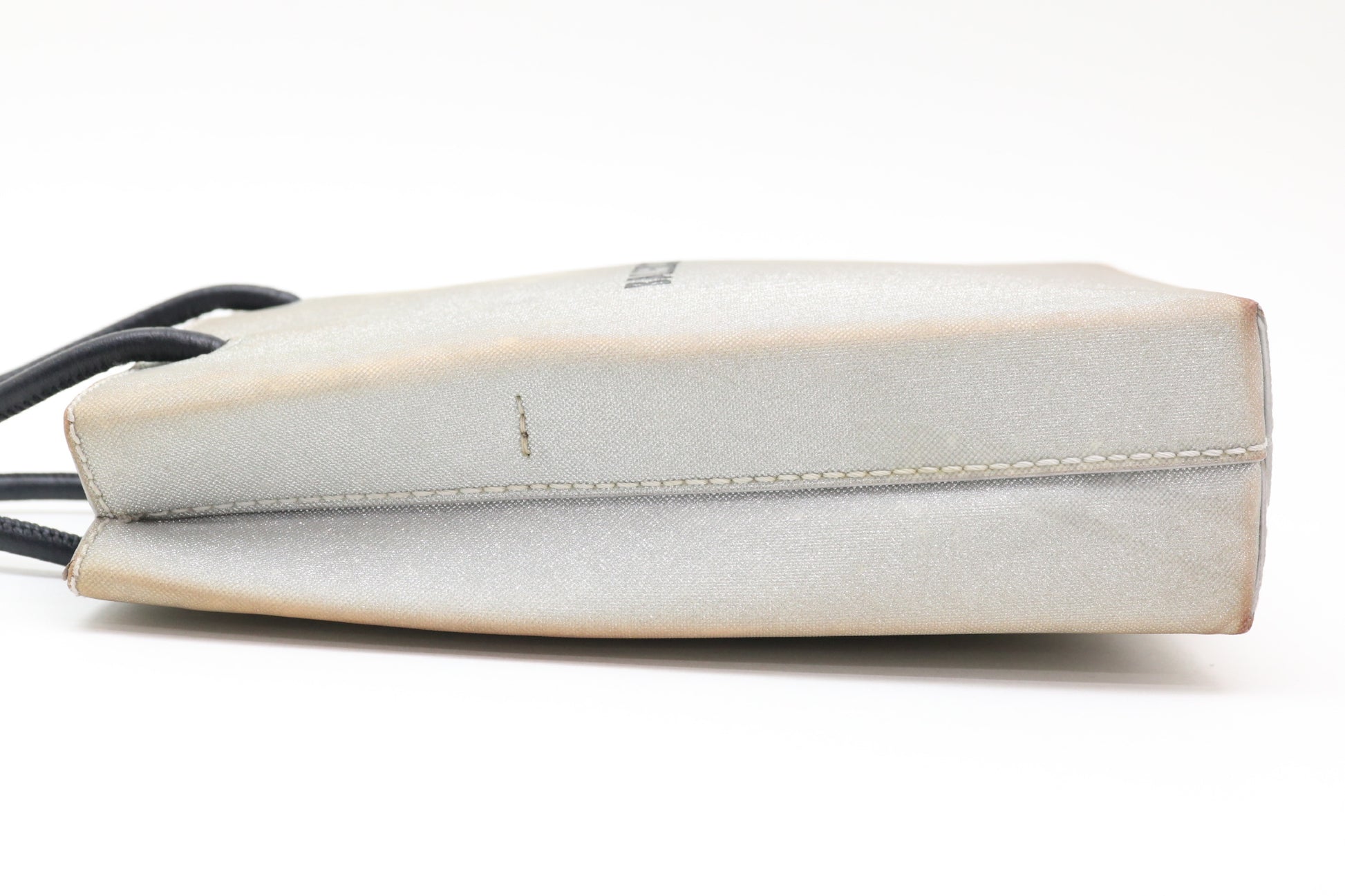 BALENCIAGA Glitter Lame 2-Way Shoulder Bag