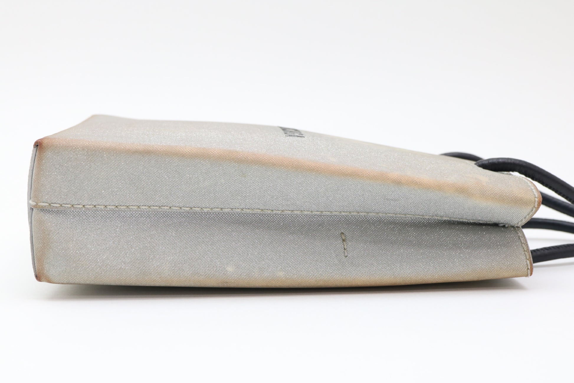 BALENCIAGA Glitter Lame 2-Way Shoulder Bag