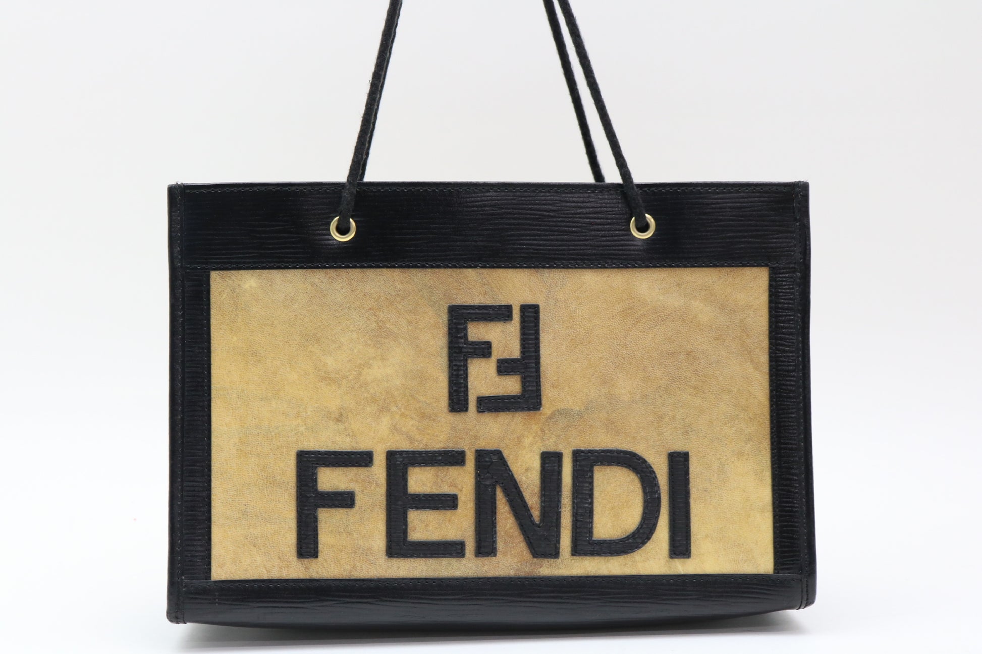 FENDI Epi FF logo tote bag