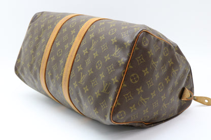 LOUIS VUITTON Monogram Keepall 45 Boston Bag
