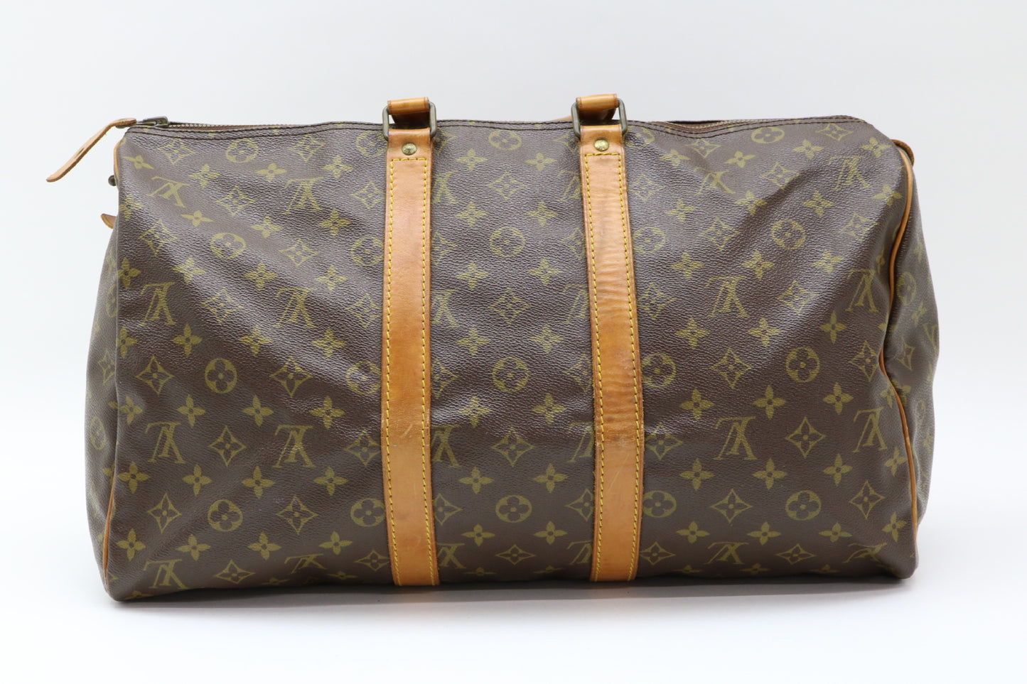 LOUIS VUITTON Monogram Keepall 45 Boston Bag
