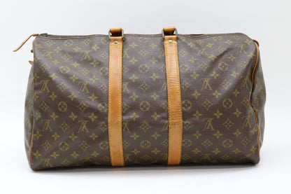 LOUIS VUITTON Monogram Keepall 45 Boston Bag