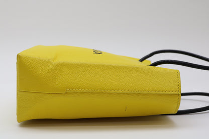 BALENCIAGA Leather Shopping XXS 2-Way Tote Bag