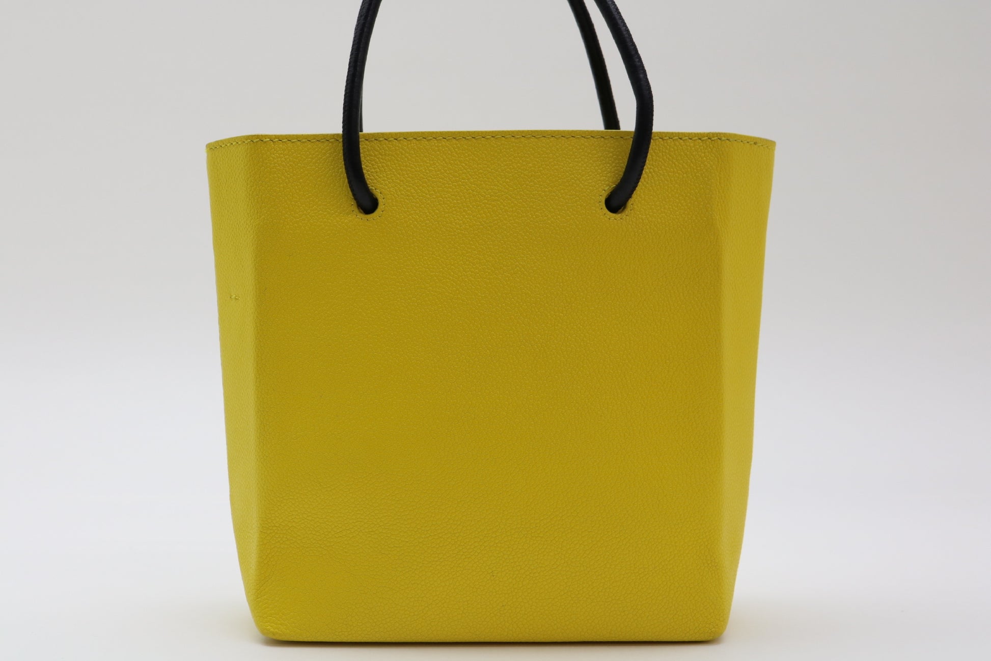 BALENCIAGA Leather Shopping XXS 2-Way Tote Bag