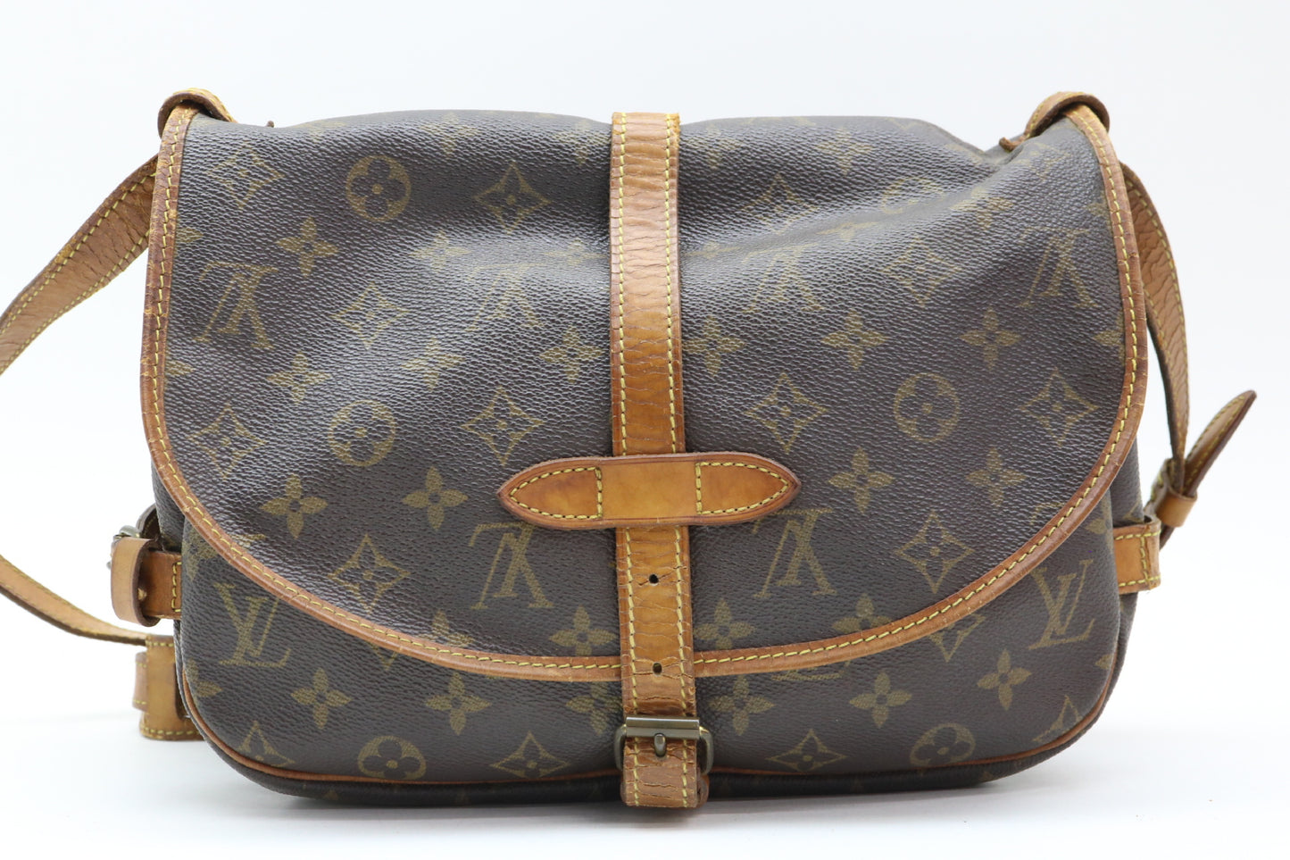 LOUIS VUITTON Monogram Saumur Shoulder Bag