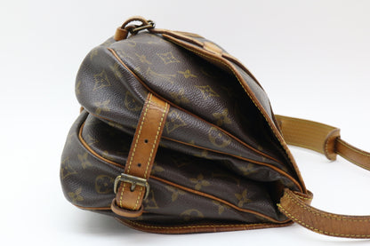LOUIS VUITTON Monogram Saumur Shoulder Bag