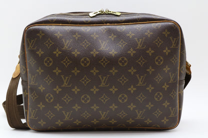 LOUIS VUITTON Monogram Reporter GM Shoulder Bag