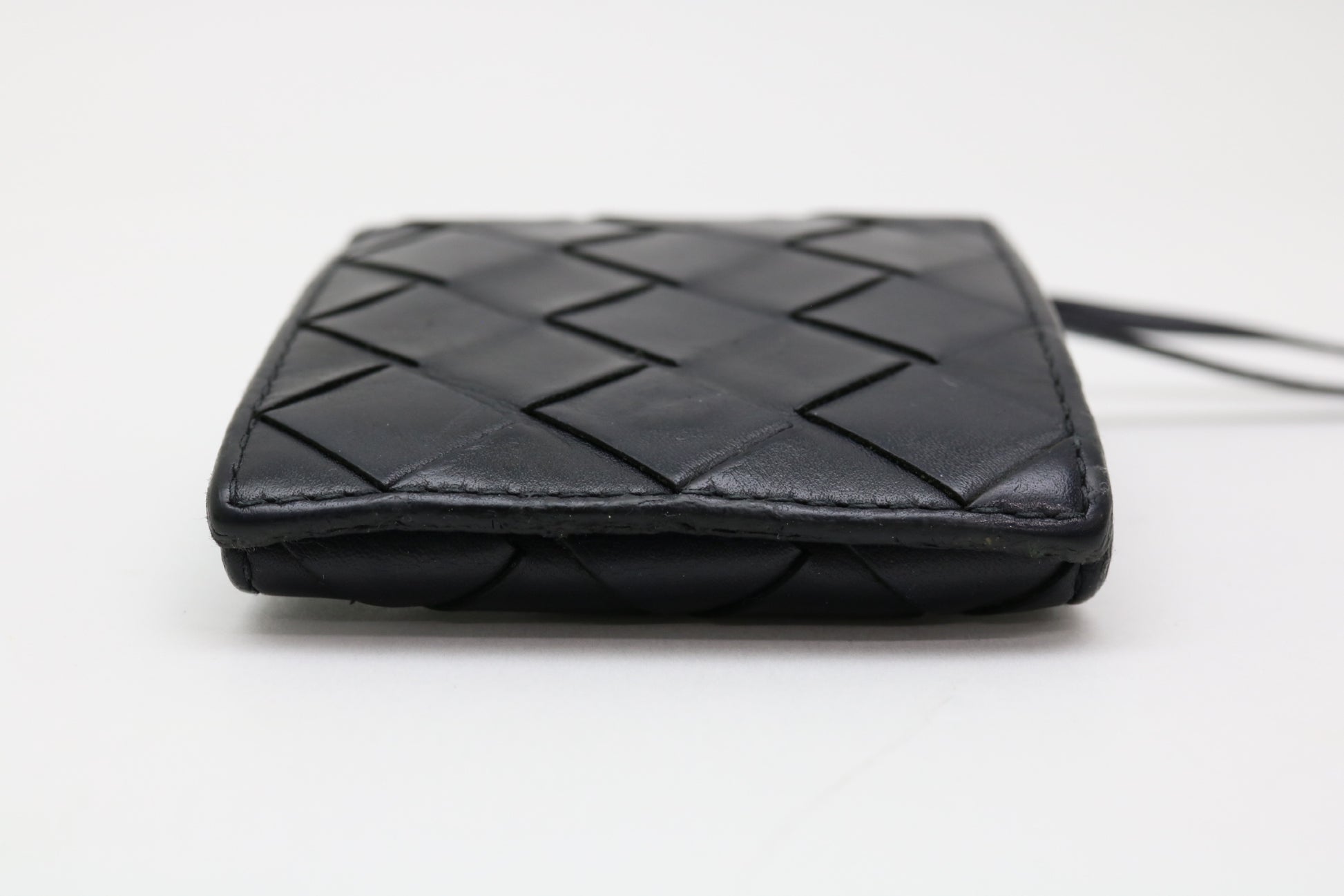 BOTTEGA VENETA Intrecciato Neck Strap Coin Case