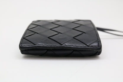 BOTTEGA VENETA Intrecciato Neck Strap Coin Case
