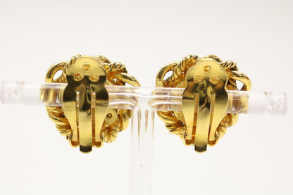 CHANEL Pearl Vintage Earrings