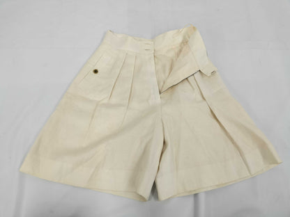 CHANEL CHANEL Flared Skirt White Skirt