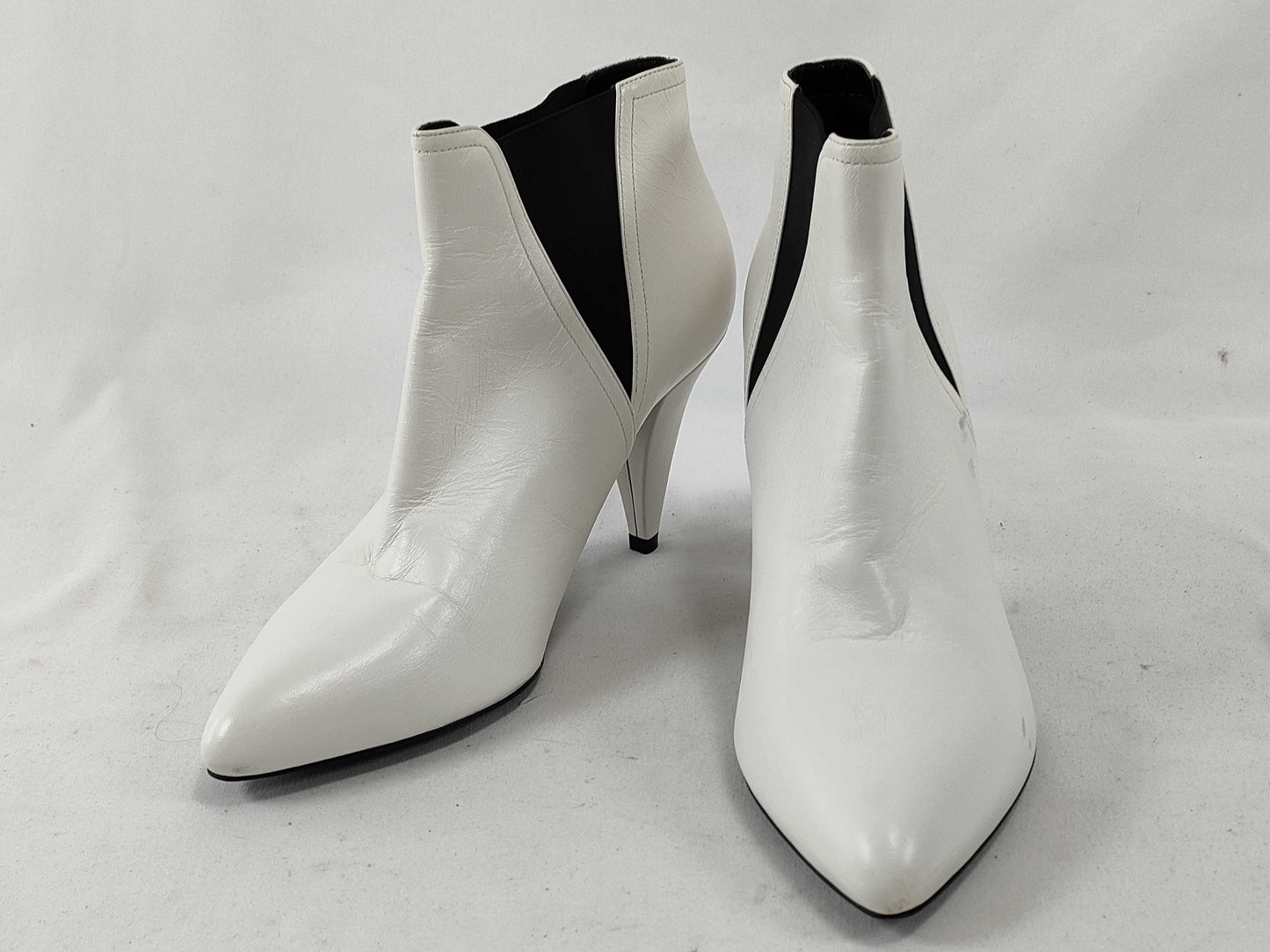 CELINE CELINE Side Gore Boots White Other Shoes