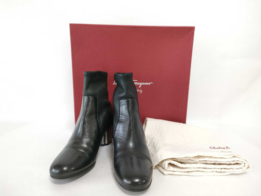 Salvatore Ferragamo FERAGGAMO Boots Black Other Shoes