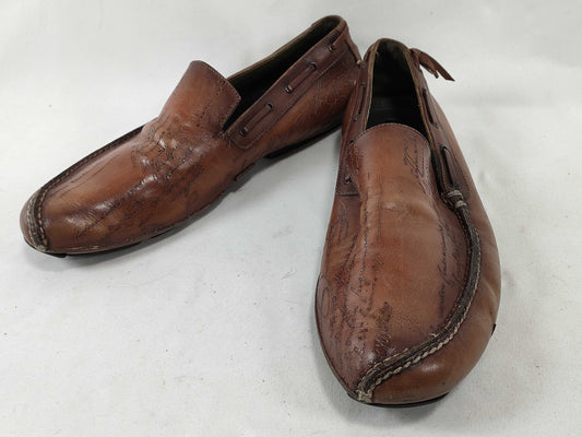 Berluti Berluti Leather Shoes Brown Loafers