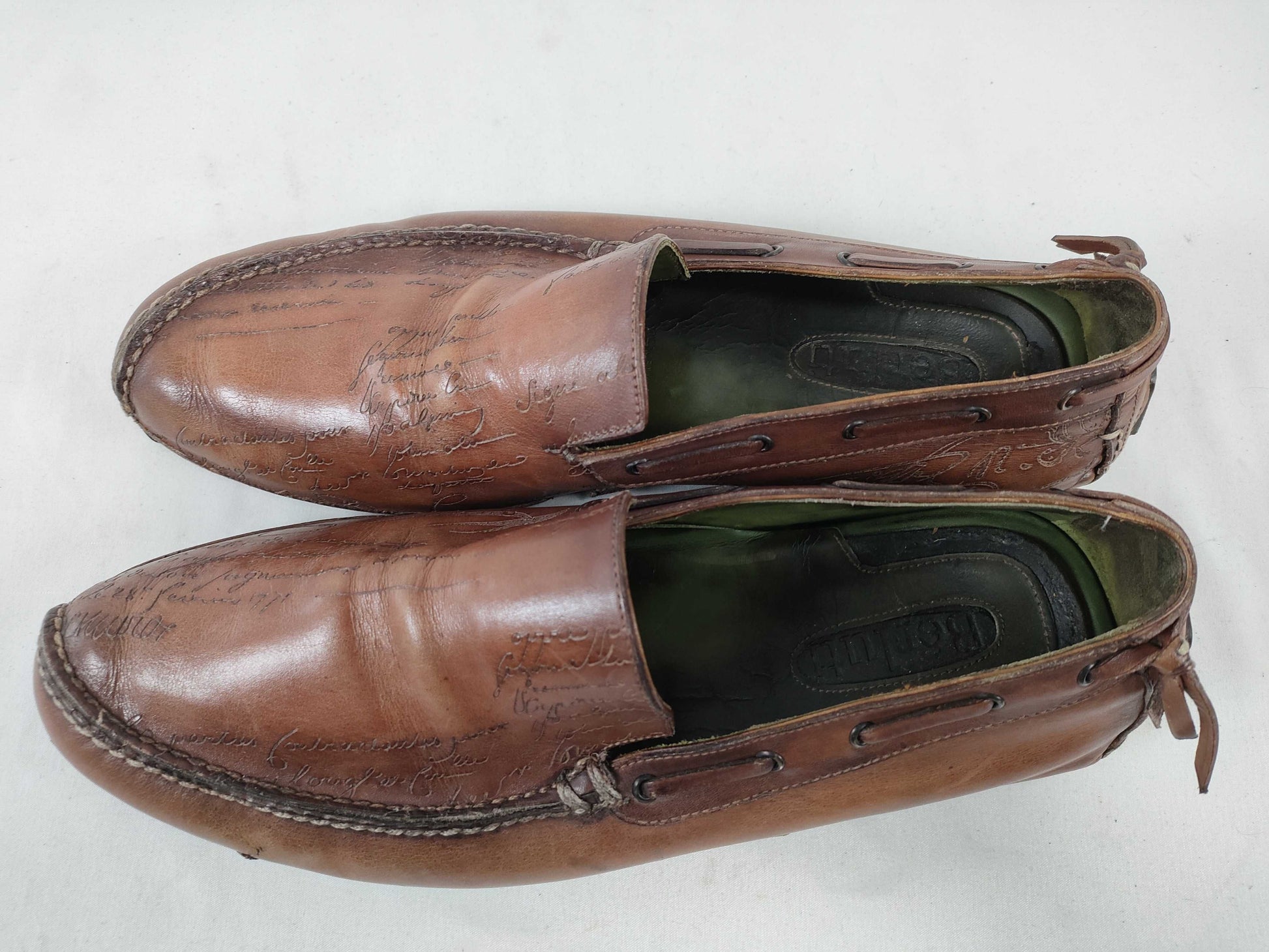 Berluti Berluti Leather Shoes Brown Loafers