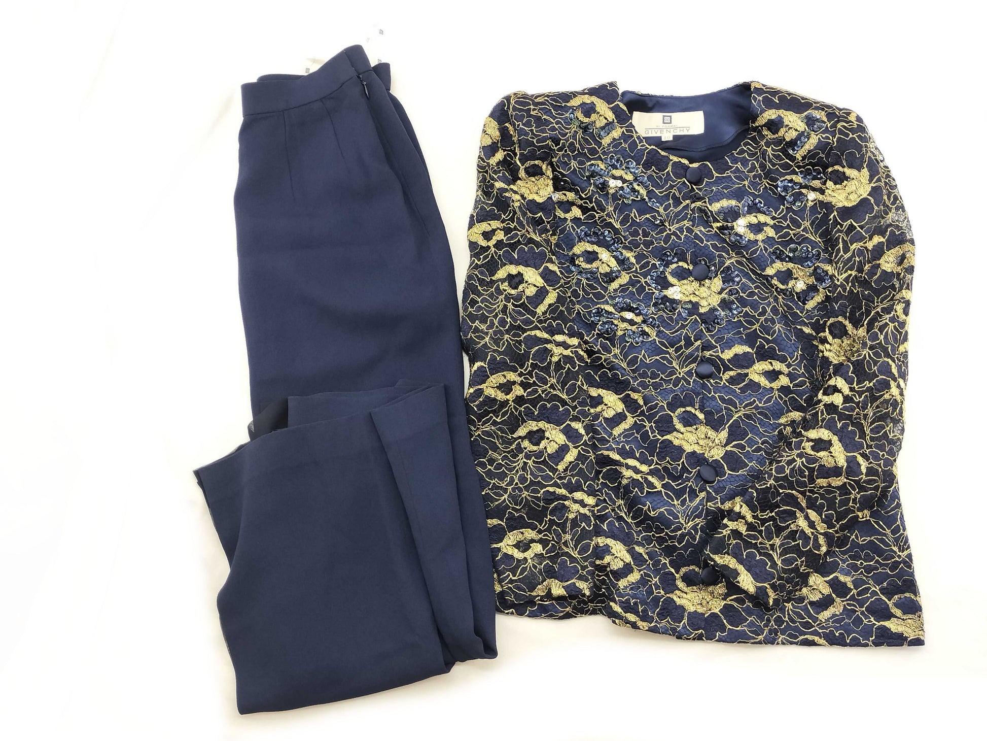 GIVENCHY GIVENCHY Setup Sequin Navy Other Apparel