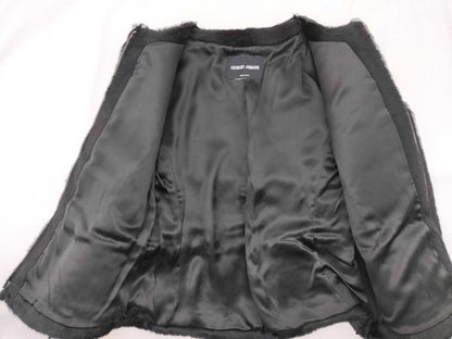 ARMANI ARMANI Fur Jacket Black Jacket