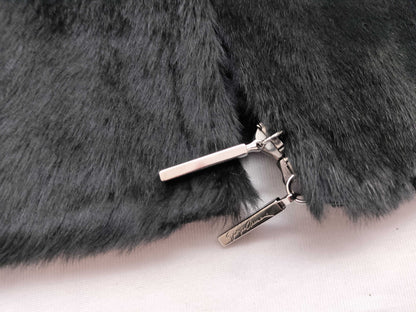 ARMANI ARMANI Fur Jacket Black Jacket