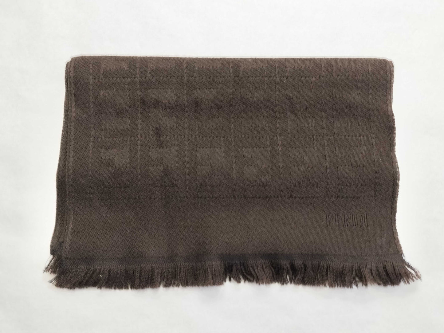 FENDI FENDI Muffler Brown Muffler