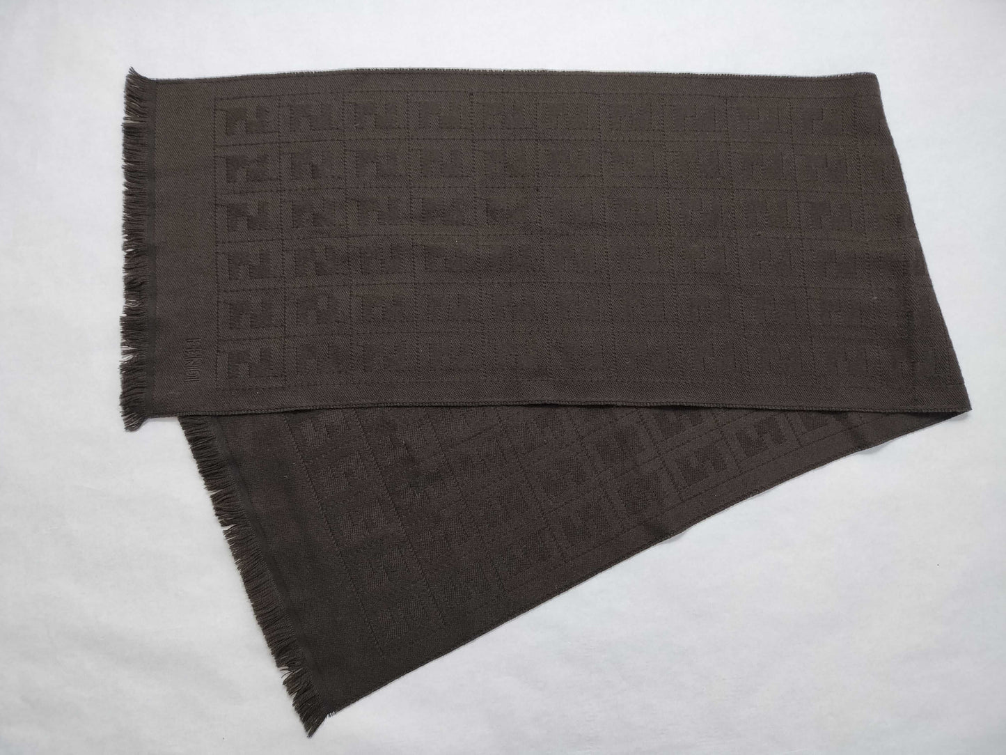 FENDI FENDI Muffler Brown Muffler