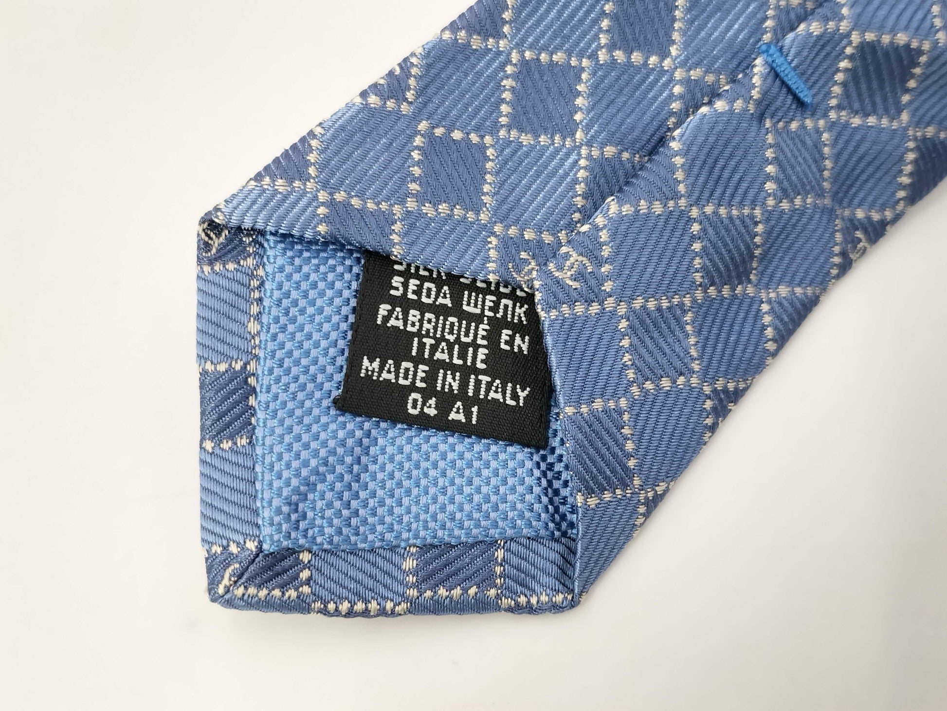 CHANEL CHANEL Tie Blue Other Accessories