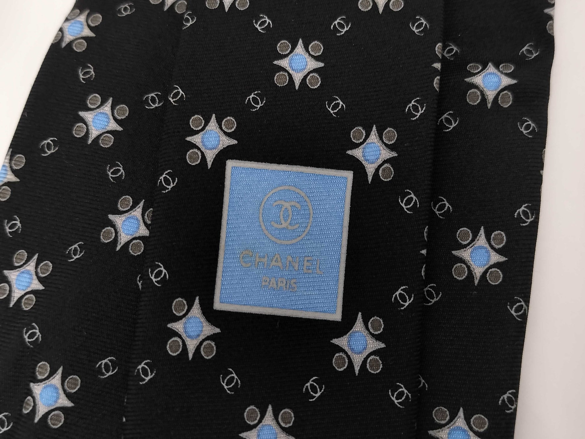 CHANEL CHANEL Tie Black Other Accessories
