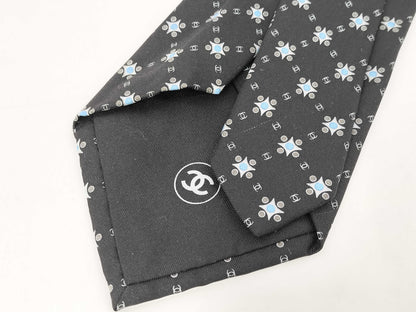CHANEL CHANEL Tie Black Other Accessories