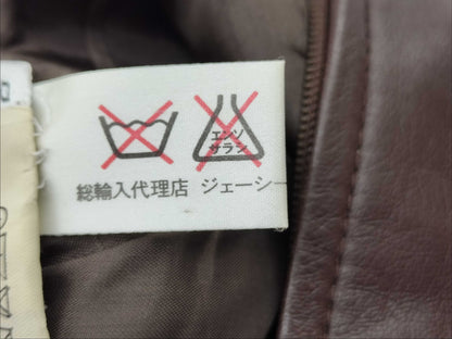 CELINE CELINE Leather Pants Brown Pants