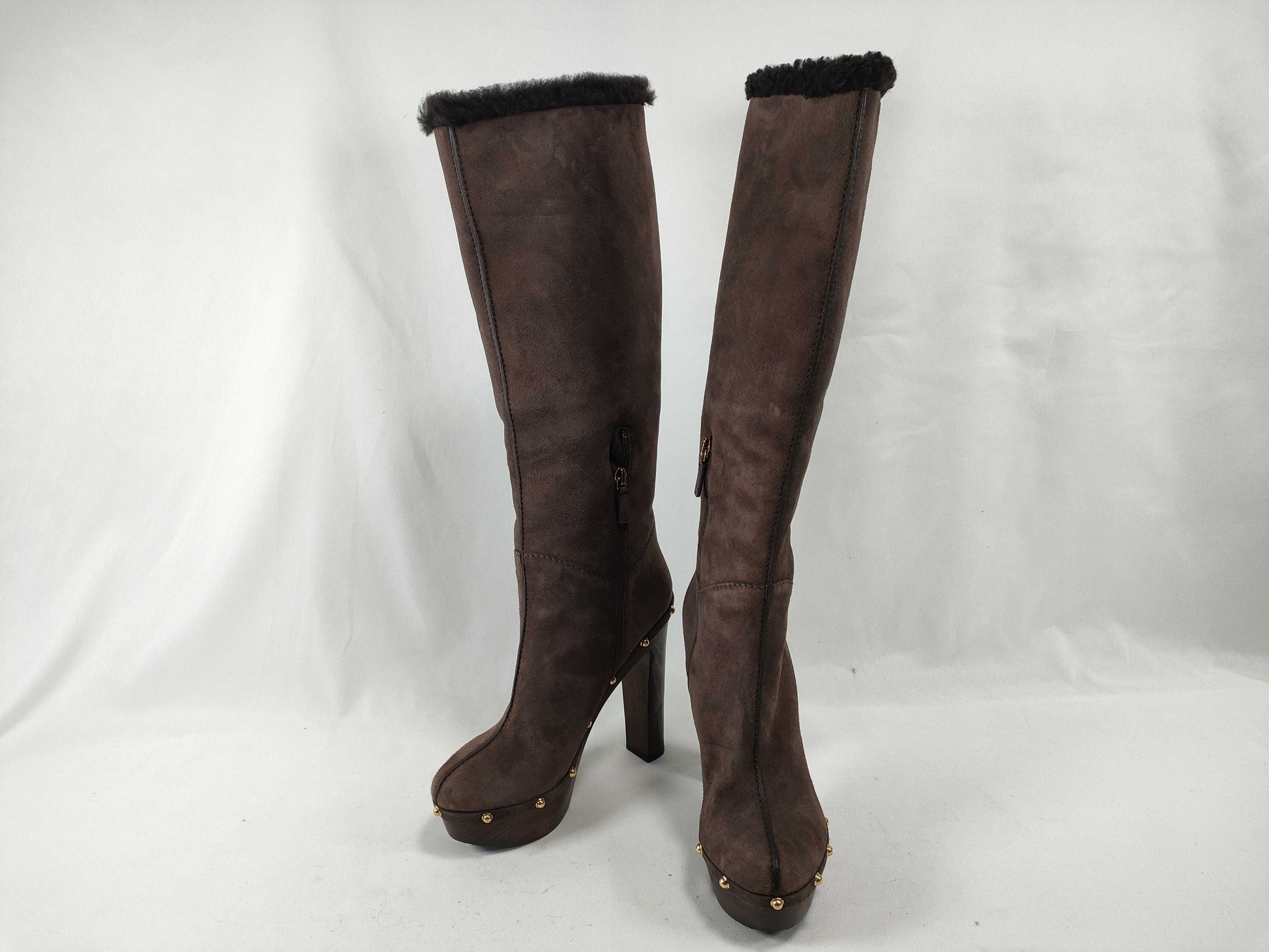 GUCCI GUCCI Long Boots Brown Other Shoes