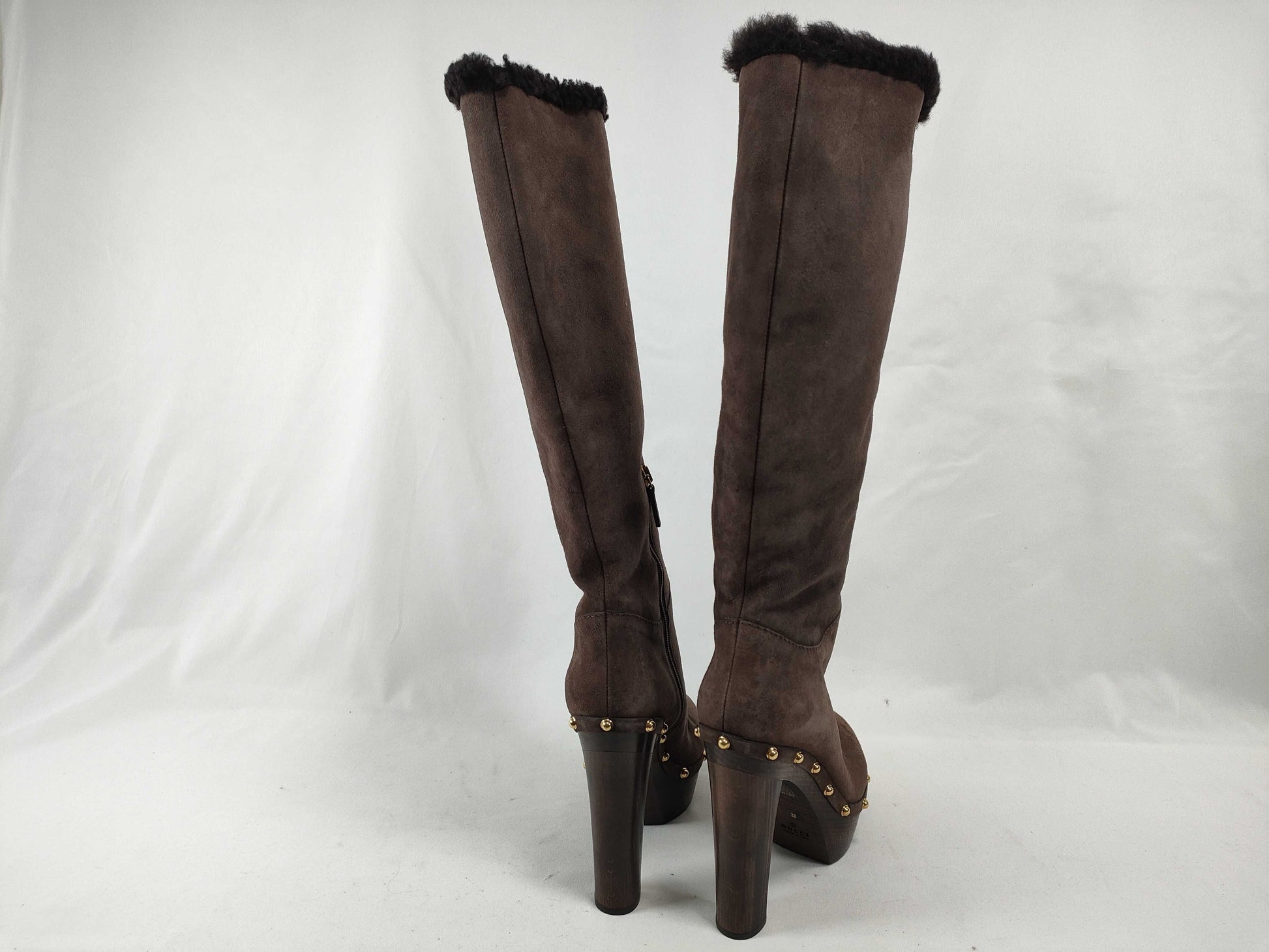 GUCCI GUCCI Long Boots Brown Other Shoes