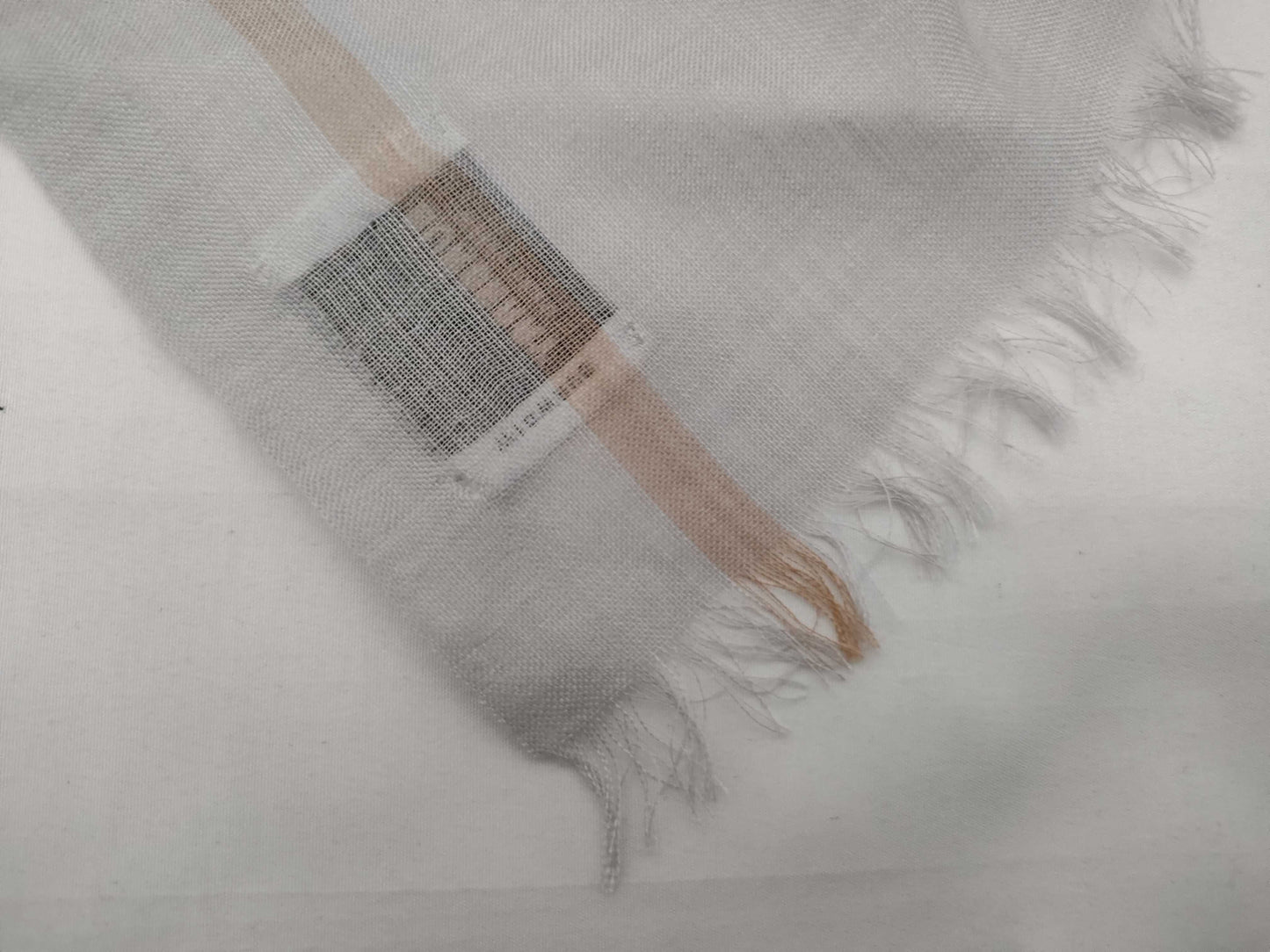 BURBERRY New BURBERRY Wool x Silk Stole Grey Other Accessories