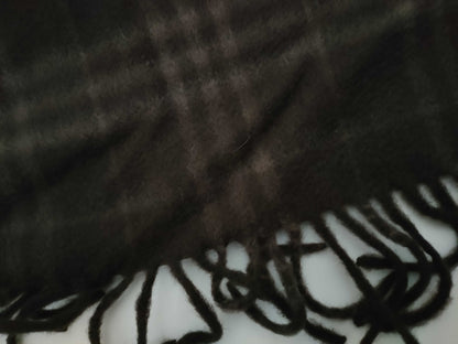 BURBERRY New BURBERRY 100% Cashmere Muffler Dark Brown Other Accessories