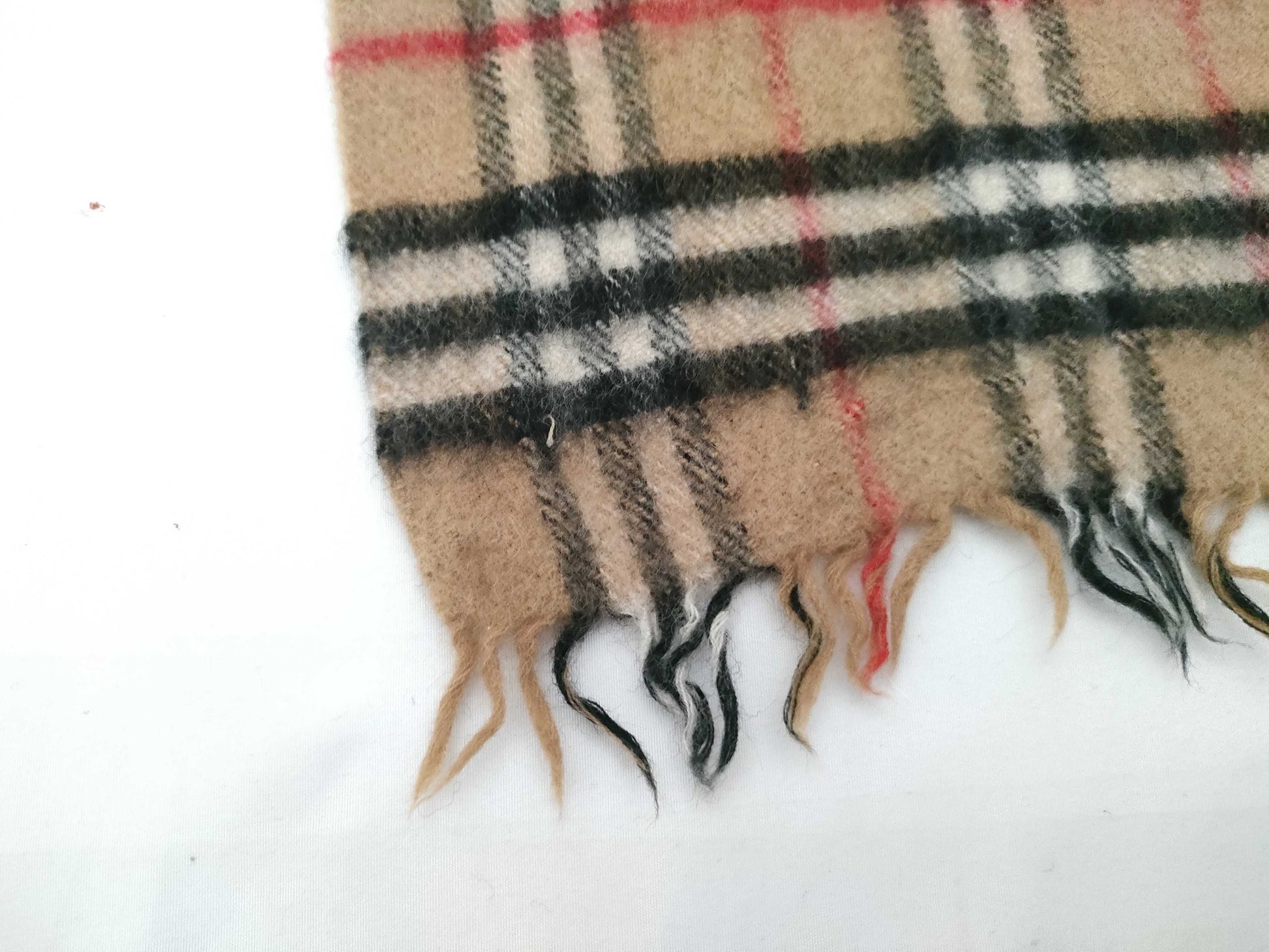 BURBERRY BURBERRY Muffler 100% Cashmere Beige Other Accessories