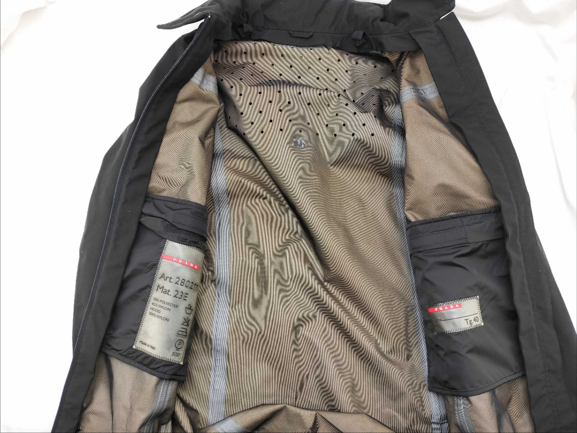 PRADA PRADA Sport Down Jacket Black Jacket