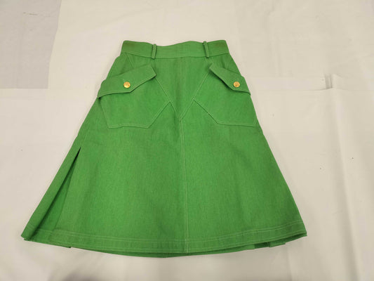 CHANEL CHANEL Skirt Green Skirt