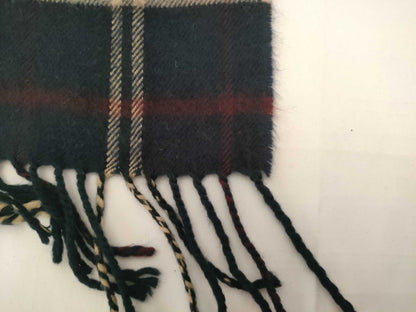 BURBERRY BURBERRY Nova Check 100% Cashmere Muffler Navy Other Accessories