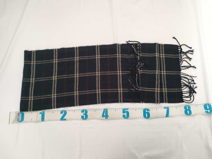 BURBERRY BURBERRY Nova Check 100% Cashmere Muffler Navy Other Accessories