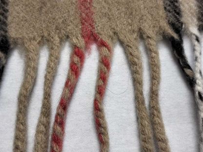 BURBERRY BURBERRY Novacheck 100% Cashmere Muffler Beige Muffler