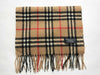 BURBERRY BURBERRY Novacheck 100% Cashmere Muffler Beige Muffler