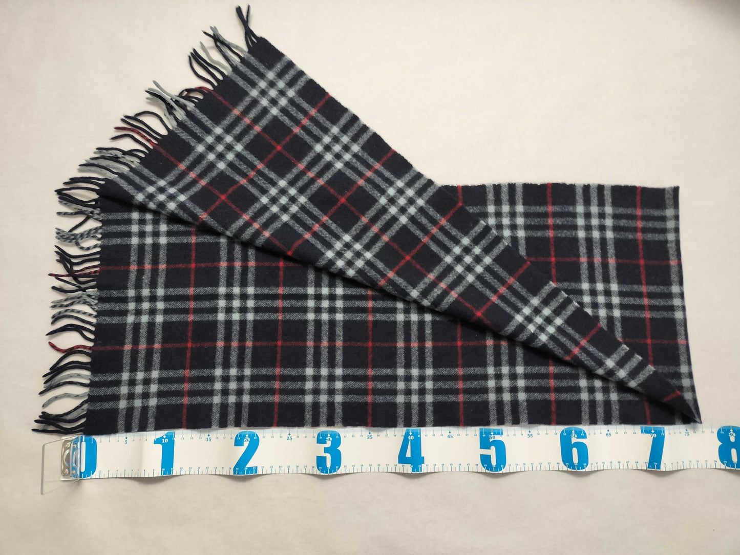 BURBERRY BURBERRY Novacheck 100% Cashmere Muffler Beige Muffler