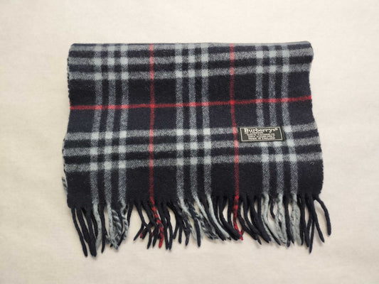 BURBERRY BURBERRY Novacheck 100% Cashmere Muffler Beige Muffler