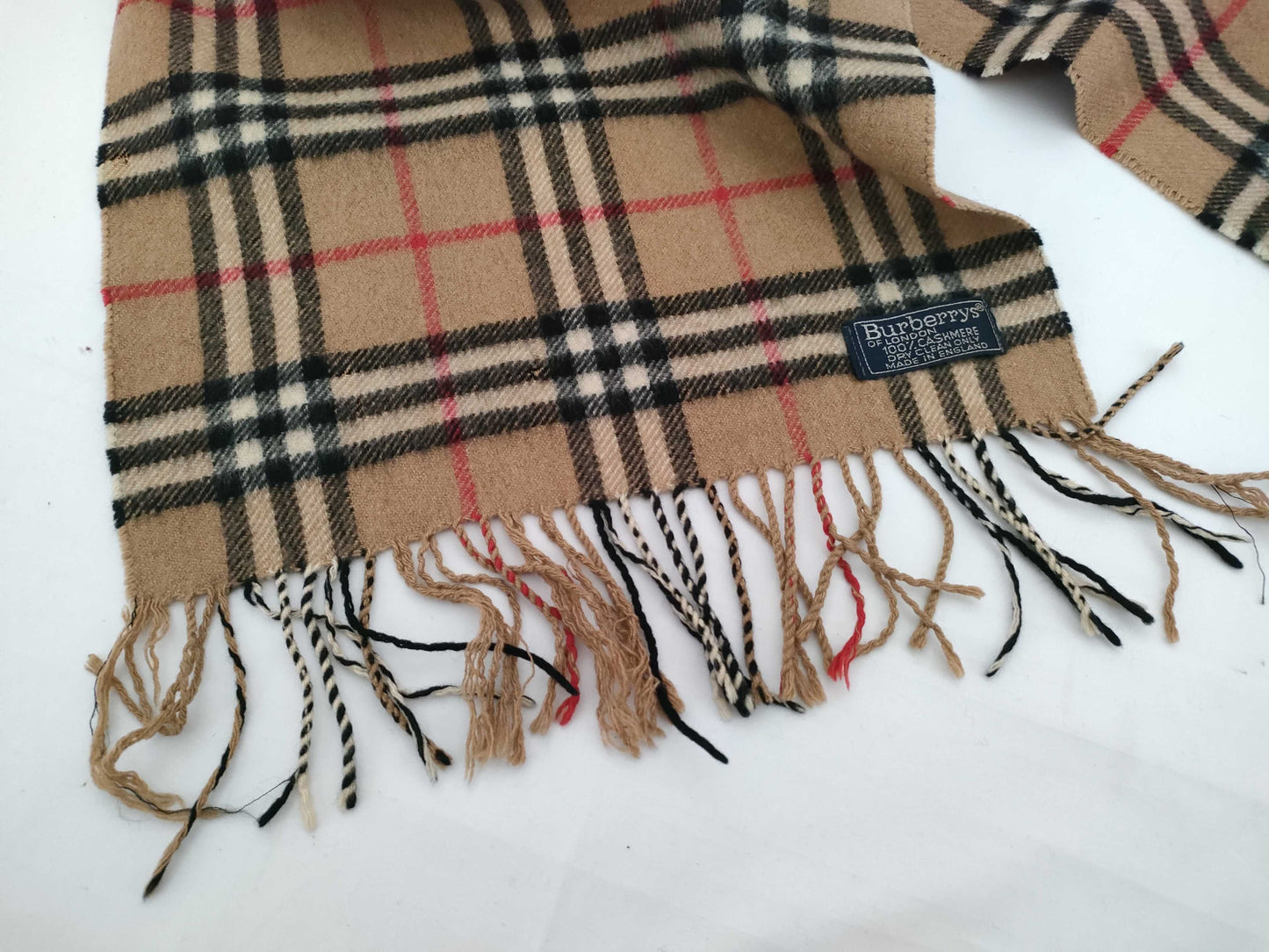 BURBERRY BURBERRY Nova Check 100% Cashmere Muffler Set of 4 Other Accessories