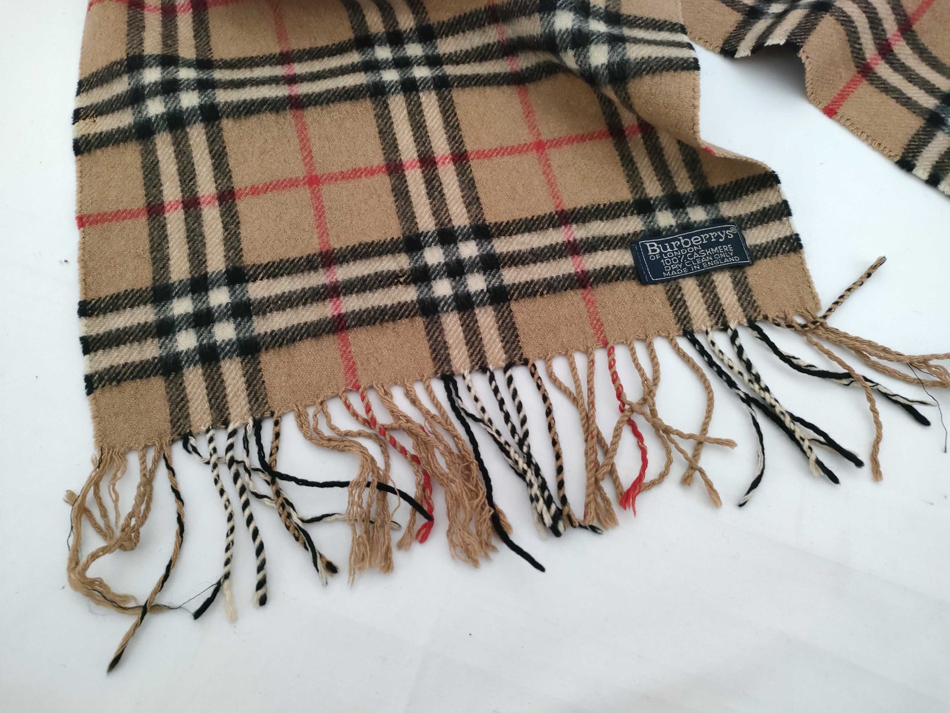 BURBERRY BURBERRY Nova Check 100% Cashmere Muffler Set of 4 Other Accessories