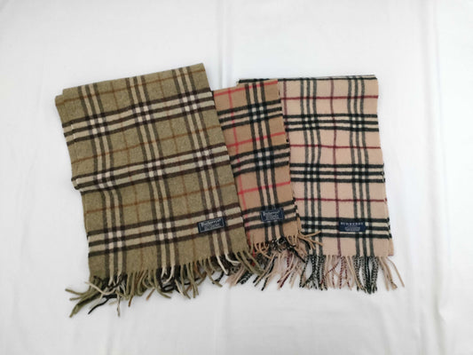 BURBERRY BURBERRY Novacheck Cashmere Muffler 3-Piece Set Other Accessories
